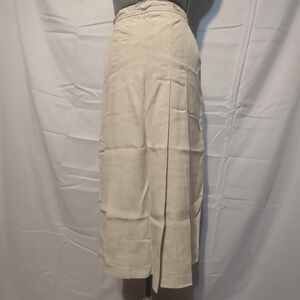 🍅 Evan Picone Size 8 Vintage Linen Skirt (ILGWU)
